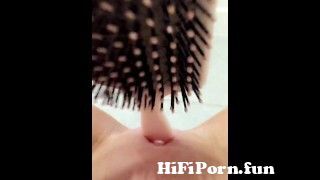 Naughty teen fucks her tiny pussy with hairbrush in school bathroom from jb hebe hairbrush Watch XXX Video - HiFiPorn.fun 