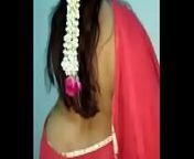 bhabhi in red saree exposing from hot curvy figure in saree