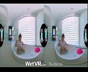 WETVR Lucky Hung Creep Virtual Reality Bathing Fuck And Creampie from sl sex bade