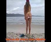my wife gets naked on the public beach for some change real amateur slut - complete in red from my hot wife jina beach hot vedio