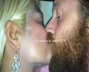 KB and Anastacia Kissing Video 1 from desi web kb