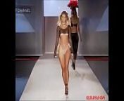 Runway Models Nude And Nip Slip Compilation from ahsaas channa nip slip