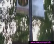 Public Sex Toy Fun on the Bus Stop from video world bus sex public indian bhabhi