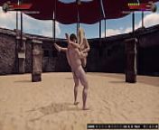 Ethan vs. Audree (Naked Fighter 3D) from slimdog 3d naked 32s sinaga nude 3