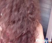 Facefucking my curly haired girl in the bedroom from xxx bww hair gi
