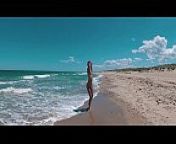ASS DRIVER XXX - Naked Russian nudist girl Sasha Bikeyeva on on the public beaches of Valencia from russian nudist family beaches xxx naked photo