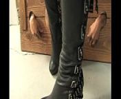 Boot Slave from femdom boots trampling