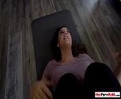 Busty cougar stepmom stops yoga for a wild taboo fuck from stop mom