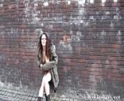 Brummie Babe Pissing in Public from piss file