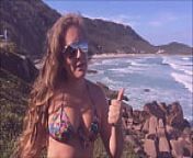 Cenas fant&aacute;sticas da praia de naturismo mais linda do Brasil from naturisme en liberte