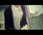 Sister in Law Pissing Hidden Camera 2 from toilet spy