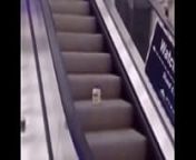 Mayonaise on an escalator but it's berserk from berserk