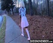 Spread Eagle By Husband And Fucked Missionary On The Forest Grass, Innocent Blonde Ebony Step Daughter Msnovember Cheating With Man, Skirt Pulled Off Young Ebonypussy Penetrated Kinky Fauxcest on Sheisnovember from forest hard