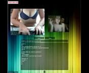 Chatroulette girl showing all to a fake video of a coupleD 01 from german couple on chatroulette