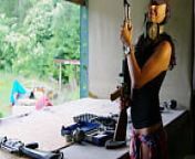 Full video - Daniela Kostic, Playboy girl with a big gun from playboy thailand full