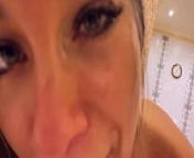 great Blowjob and cum in mouth from malika and nizar