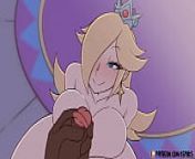 Rosalina is loved by Black Cock from excilfee cock black