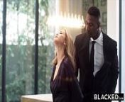BLACKED Alina has rough kinky sex with 2 huge BBCs from rough bbc sex