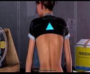 Kara Pleasure Droid from fnia skins nude virtual droid