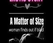 [EROTIC AUDIO STORY] A Matter of Size from pokemon erotic audio