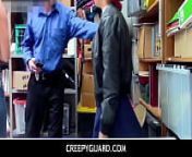 CreepyGuard- Hot Asian MILF Christy Love Has Sex With Security Guard To Get Virgin stepdaughter Off Of Shoplifting Charges from 18 virgin des