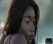 Ebony beauty from Cameroon Mimi Desuka gets naked in a pool for Playboy from naked mimi sex photos