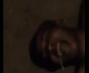 Pissing in FAGs Mouth from fag face