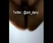 Twitter @MxEncuentros Un rico v&iacute;deo cachond&oacute;n de la pareja @ann damy from horny couple squirting
