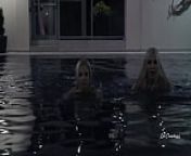 Skinny Dipping in Public pool from amber hahn dd bra fashion show