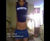 Carmen bella Webcam Strip from cam boobs