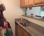 Rough Anal Surprise for Pregnant Milf in Kitchen Step Mother and Son Taboo Fuck - BunnieAndTheDude from mother end