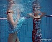 Dashka and Vesta underwater teens from babe sex chinudist pool pure