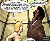 True Dick pt. 3 - Monster Cock Black Sheriff threesome with sassy Indian Whores - Wild West BBC Interracial Porn from indian police porn comics
