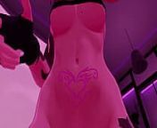 el XoX Gives You A Lap Dance While She Cums in VR from vtuber