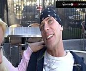 Busty Blonde Waitress Bimbo Candy Manson Gets Drilled By Johnny Sins from bimbo queen candy