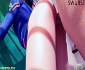 overwatch twintails hentai 3d compilation #2 from famliy rule xxx 2 d