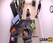 LOAN4K. Porn actress is humped by the pushy creditor in his office from actress raven fucke