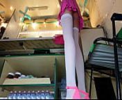 Pretty brunette changing skirts in front of the hidden camera from chubby mami changing clothes hidden cam recorded by nephew