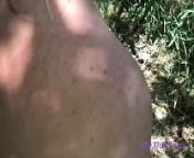 While we are returning from the sea Luna stops to pee, but I can't resist and I fuck her ass filling with cum from xxx sex rani c