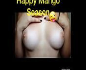 Mango boobs beautiful nipples from kissing mango boobs