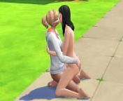 Lesbians make nasty things in the street from zozz