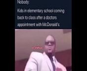 Black man gets McDonald&rsquo;s from negro man s