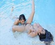 Crush Girls - Romi Rain and Reena Sky fuck in the pool from 九游星星斗地主⅕⅘☞tg@ehseo6☚⅕⅘•snay