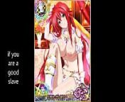 MISTRESS RIAS GREMORY JOI COUNTDOWN ENGLISH from rias