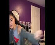 Young Latina putting on a show EXTENDED CLIP from twerk on dick