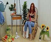 JOI - Art student gives you jerk off instructions pt. 2 from edging with little redhead sex doll gushing precum twice