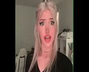 Beautiful Youtuber does the Ahegao face from ahegao