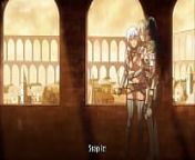 Echidna Rubs Irma&rsquo;s Boob in Queen&rsquo;s Blade (Sub) from queens blade vanquished queens episode 2 english subbed airis midnight snack bonanza