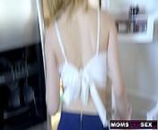 MomsTeachSex - Hot Mom Caught With StepSiblings In Threesome! S8:E6 from hot mom sex veduos