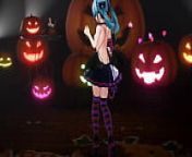 Hatsune Miku has a good time dancing and masturbating - By [dec] from miku mmd